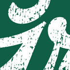 Greenville Green wave Script Tshirt