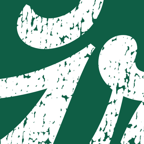 Greenville Green wave Script Tshirt