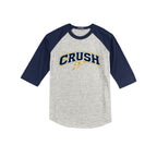 INDY CRUSH YOUTH RAGLAN JERSEY YT200 - CHOOSE FROM 4 DESIGNS