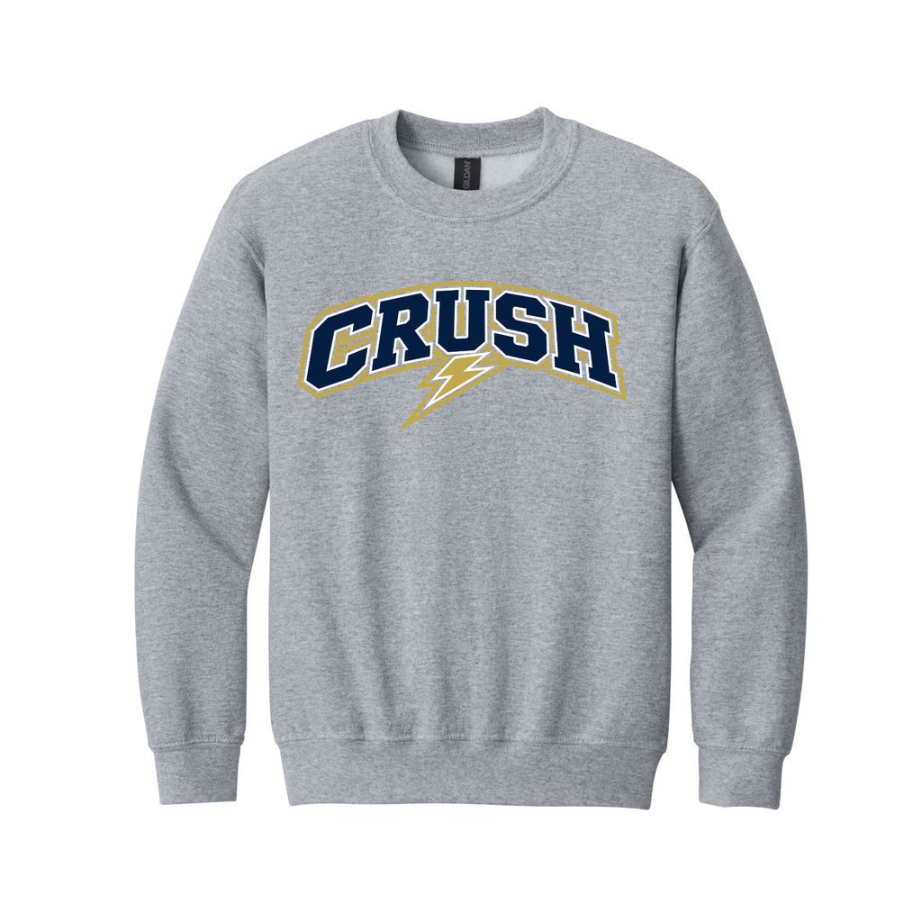 INDY CRUSH YOUTH CREW SWEATER  - CHOOSE FROM 4 DESIGNS