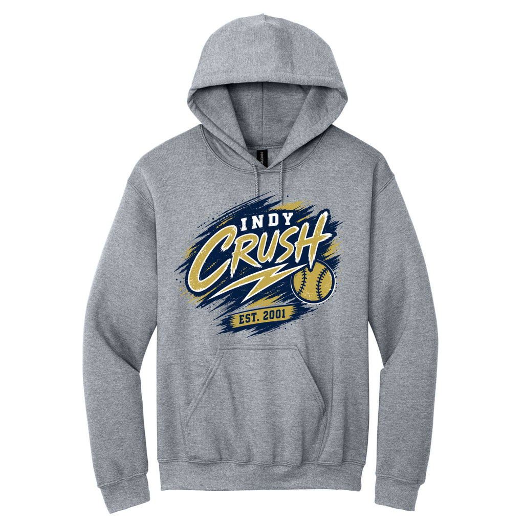 INDY CRUSH ADULT HOODIE  - CHOOSE FROM 4 DESIGNS