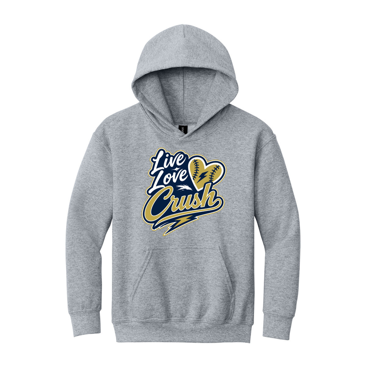 INDY CRUSH YOUTH HOODIE  - CHOOSE FROM 4 DESIGNS