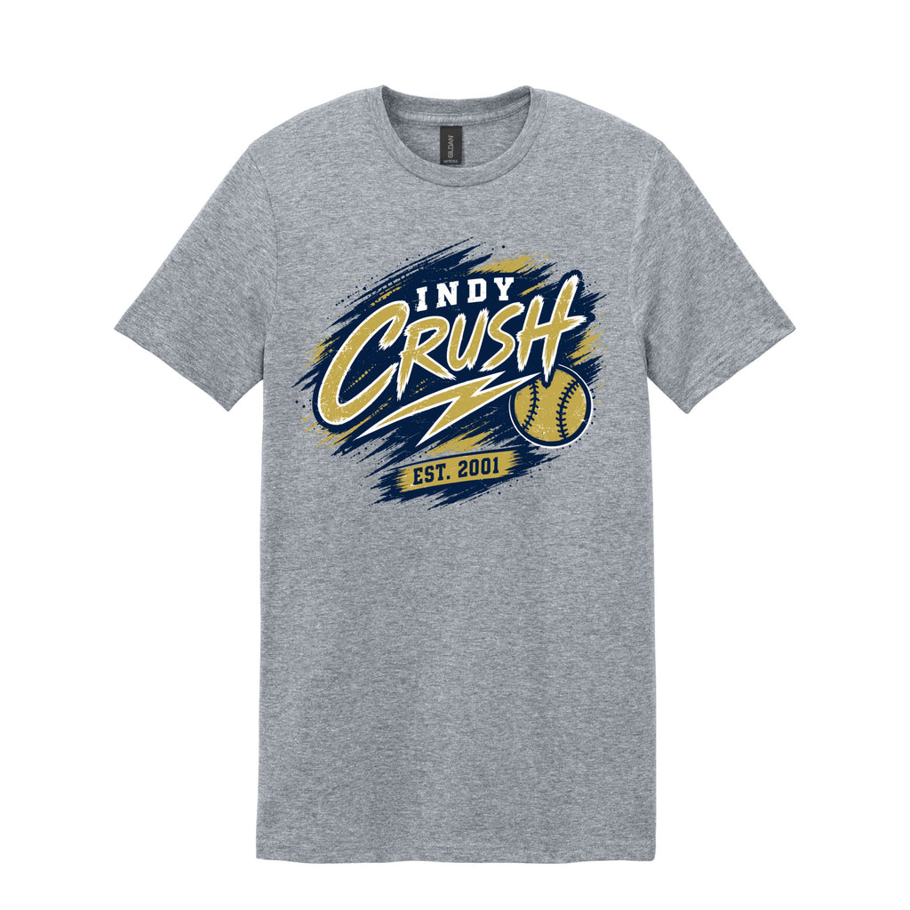 INDY CRUSH ADULT TSHIRT - CHOOSE FROM 4 DESIGNS
