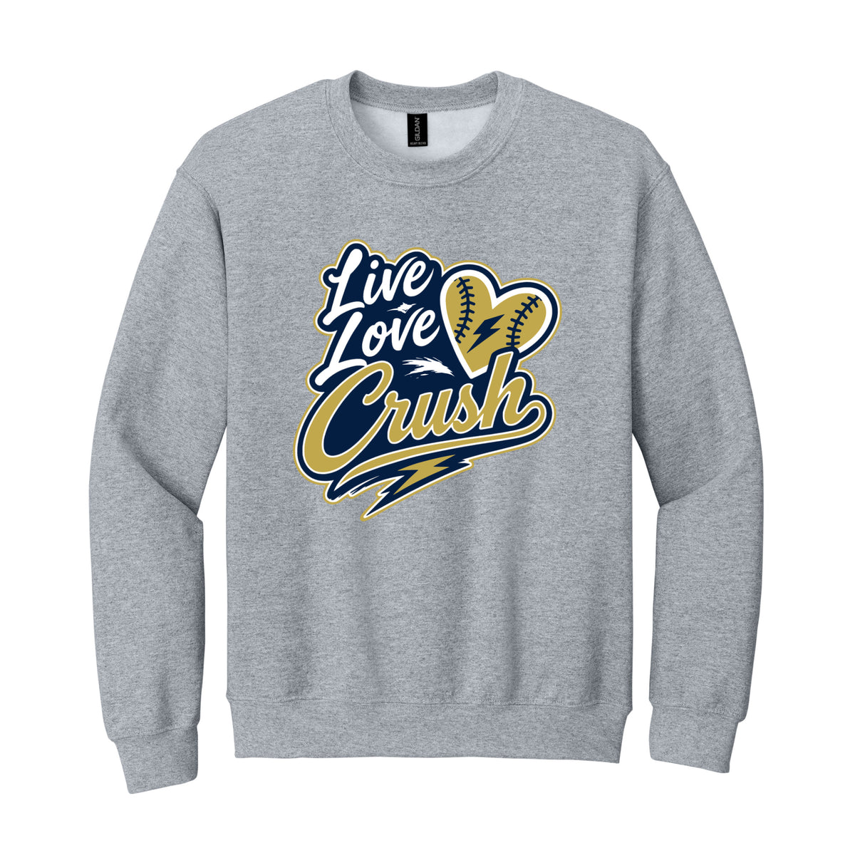 INDY CRUSH CREW SWEATER  - CHOOSE FROM 4 DESIGNS