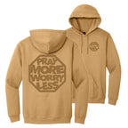 PRAY MORE WORRY LESS HOODIES - Tonal Ink