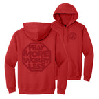 PRAY MORE WORRY LESS HOODIES - Tonal Ink