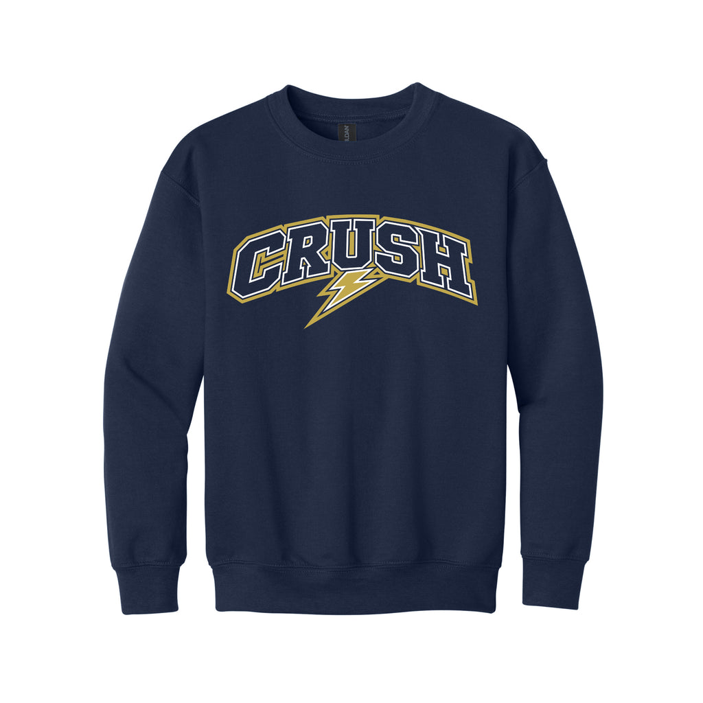 INDY CRUSH YOUTH CREW SWEATER  - CHOOSE FROM 4 DESIGNS