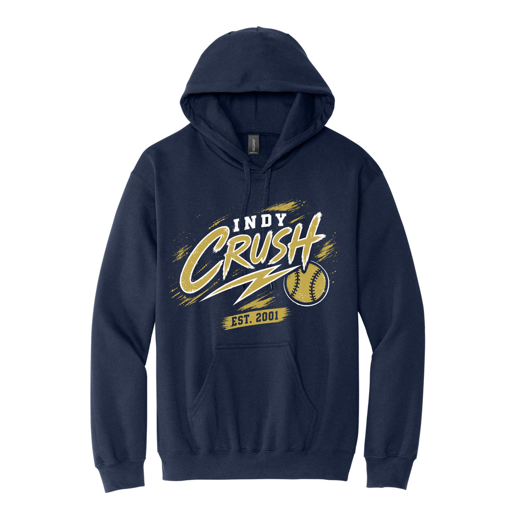 INDY CRUSH ADULT HOODIE  - CHOOSE FROM 4 DESIGNS