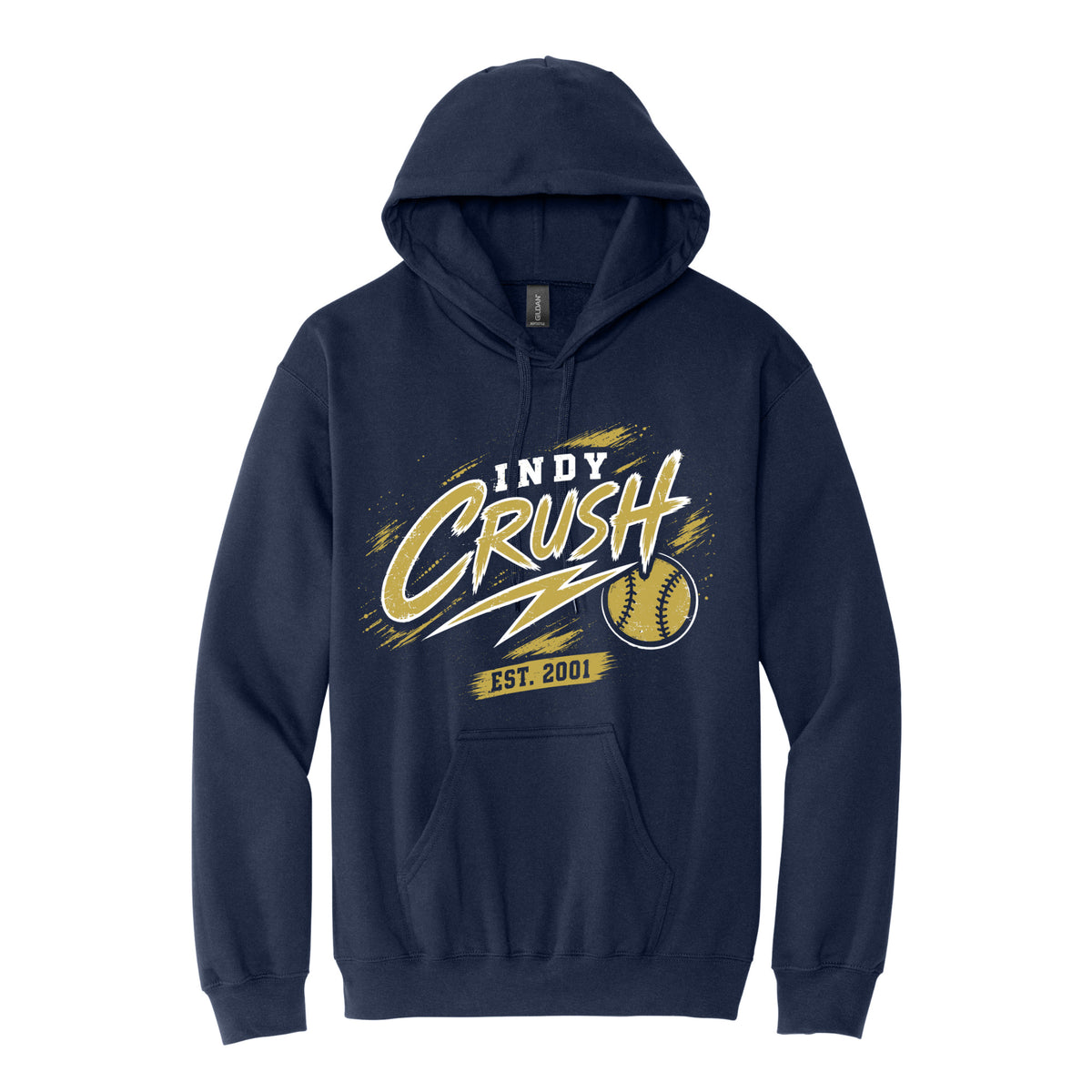 INDY CRUSH ADULT HOODIE  - CHOOSE FROM 4 DESIGNS