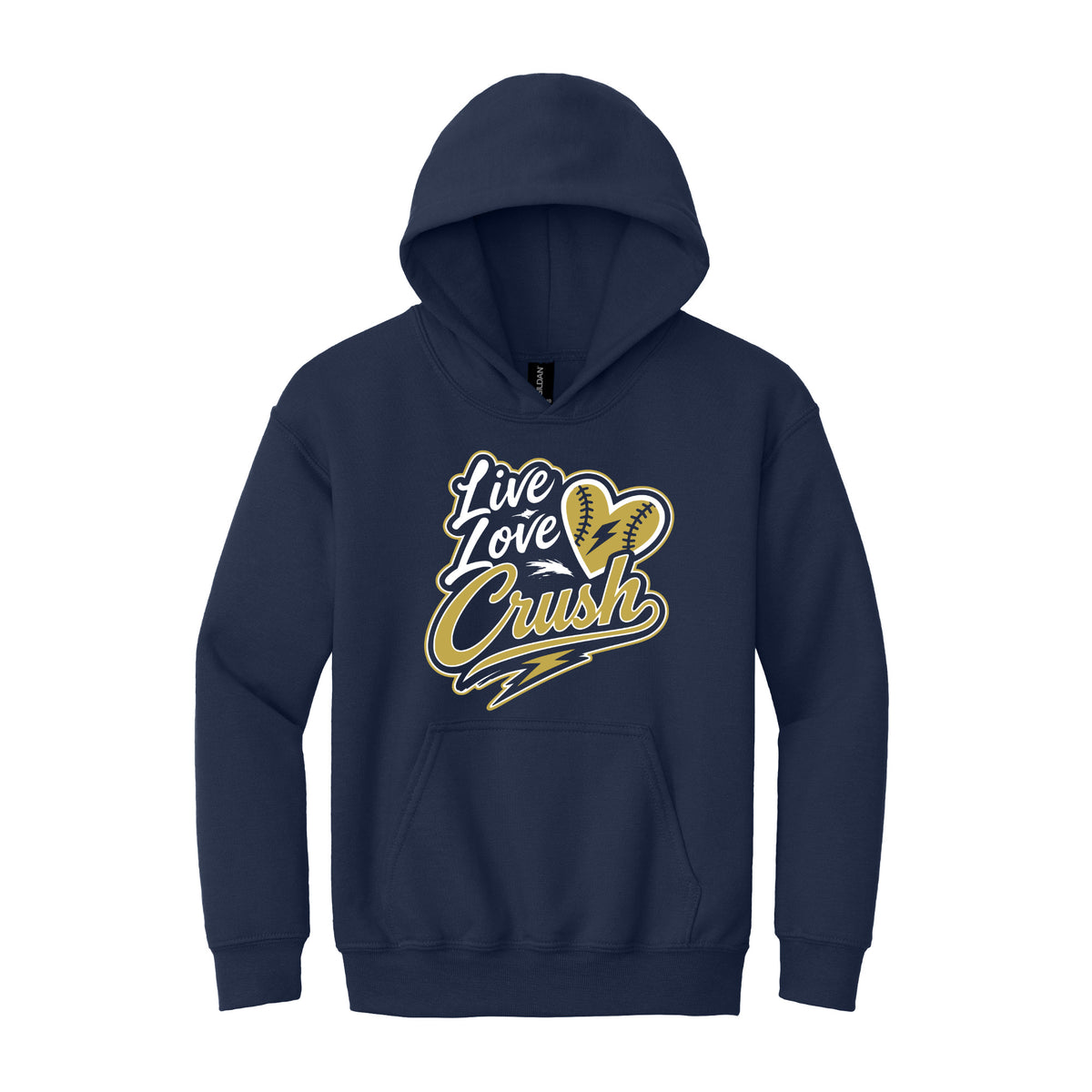 INDY CRUSH YOUTH HOODIE  - CHOOSE FROM 4 DESIGNS