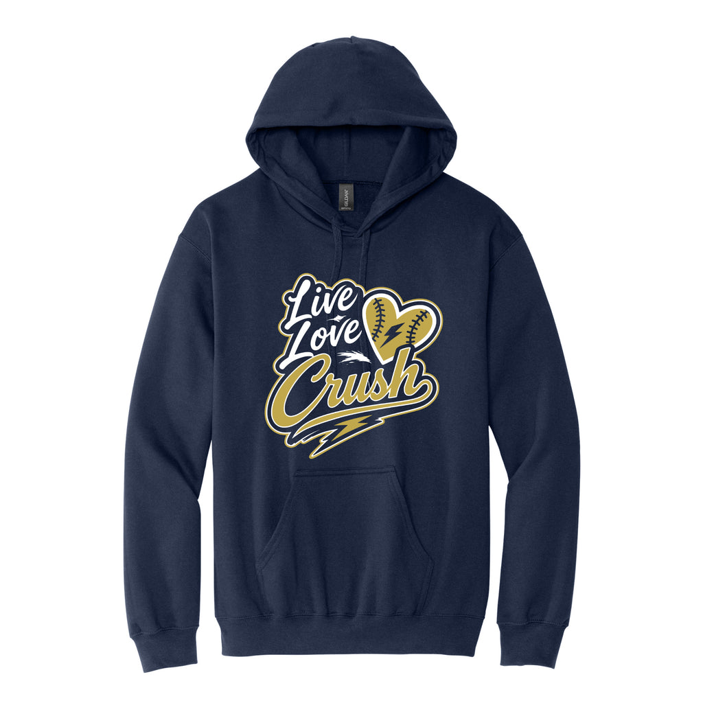 INDY CRUSH ADULT HOODIE  - CHOOSE FROM 4 DESIGNS