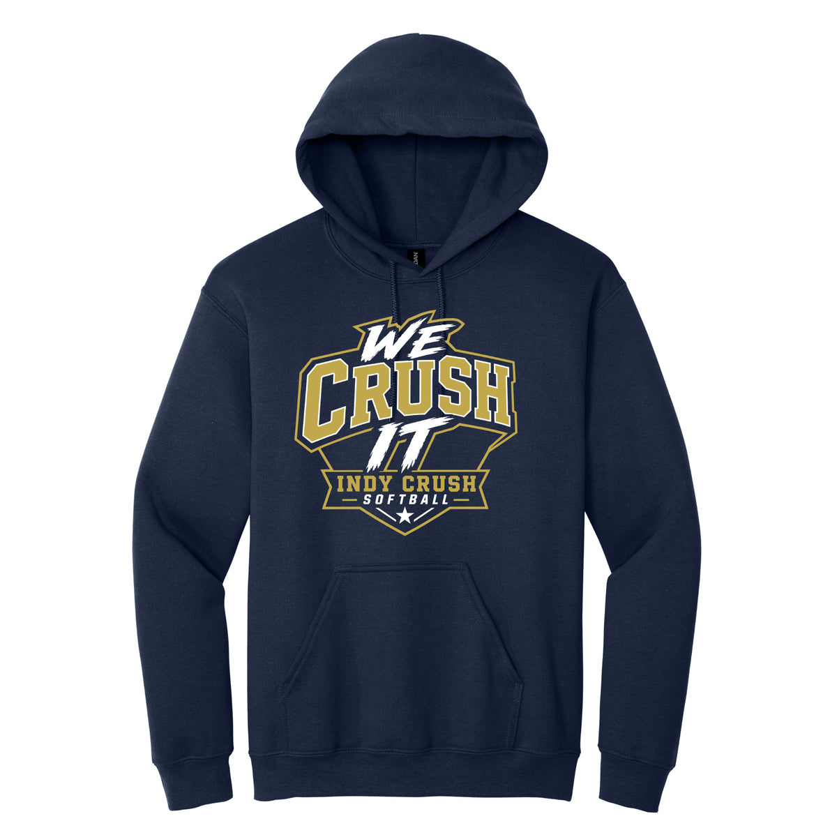 INDY CRUSH ADULT HOODIE  - CHOOSE FROM 4 DESIGNS