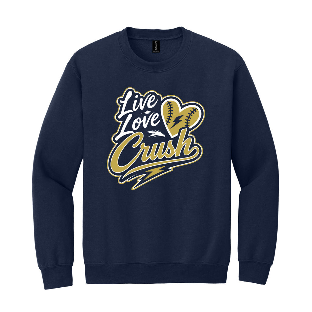 INDY CRUSH CREW SWEATER  - CHOOSE FROM 4 DESIGNS