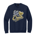 INDY CRUSH CREW SWEATER  - CHOOSE FROM 4 DESIGNS