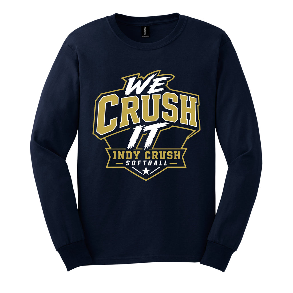 INDY CRUSH L.SLEEVE TSHIRT - CHOOSE FROM 4 DESIGNS