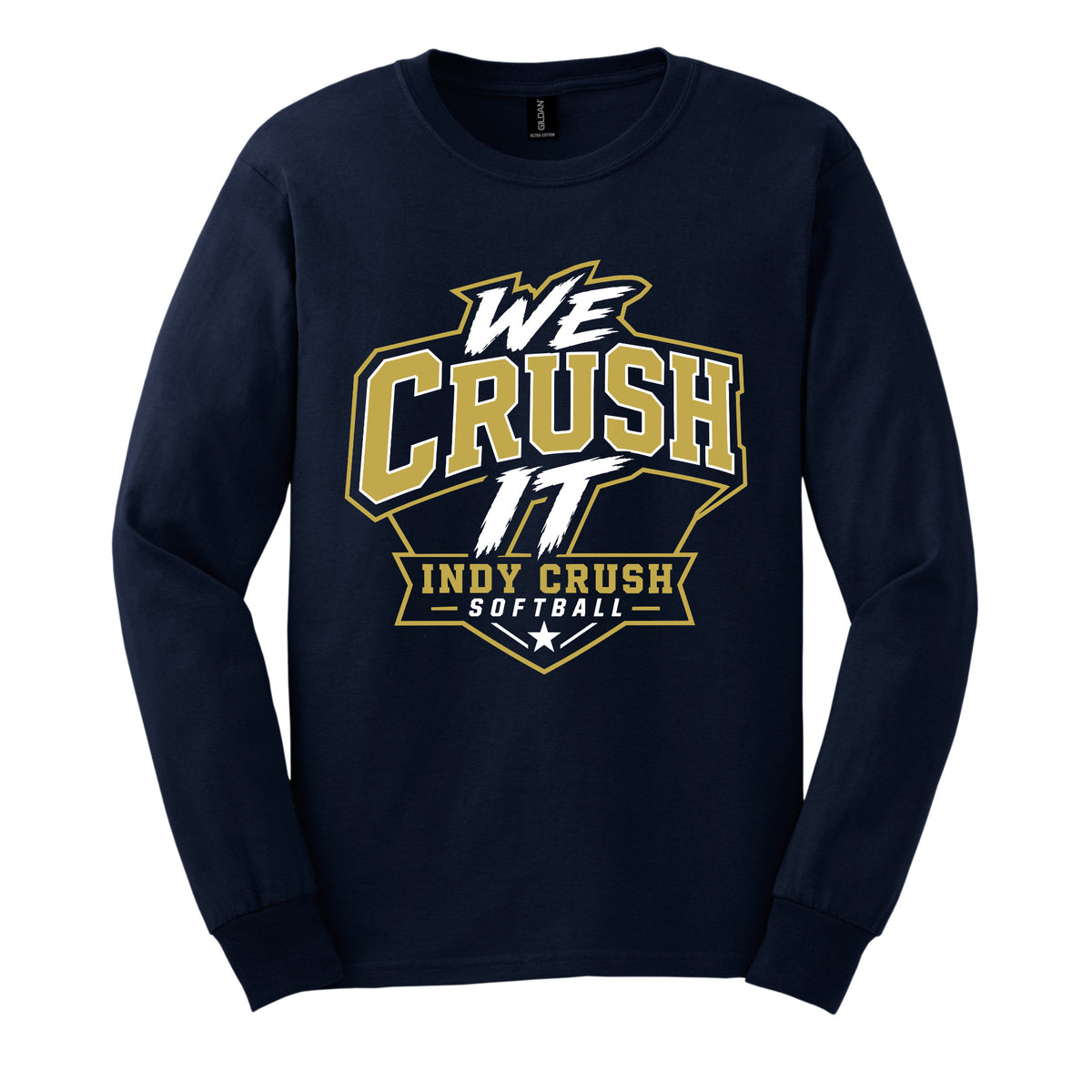 INDY CRUSH L.SLEEVE TSHIRT - CHOOSE FROM 4 DESIGNS