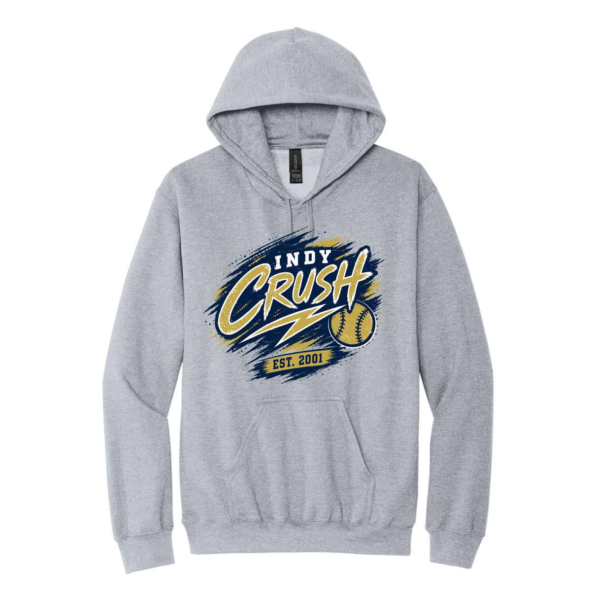 INDY CRUSH ADULT HOODIE  - CHOOSE FROM 4 DESIGNS