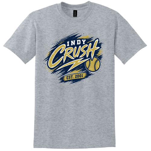 INDY CRUSH ADULT TSHIRT - CHOOSE FROM 4 DESIGNS