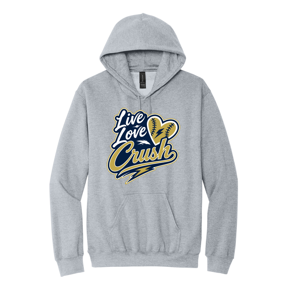 INDY CRUSH ADULT HOODIE  - CHOOSE FROM 4 DESIGNS